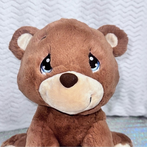 Aurora Precious Moments Charlie Bear So Beary Sweet Brown Stuffed Animal 12" - Picture 2 of 10